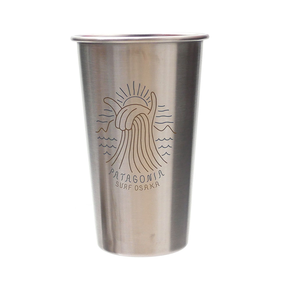 100％本物保証 新品 パタゴニア Patagonia ミアー MiiR Pint Cup Surf Osaka ショーティ パイント カップ SILVER シルバー 銀 PRD85 メンズ レディース