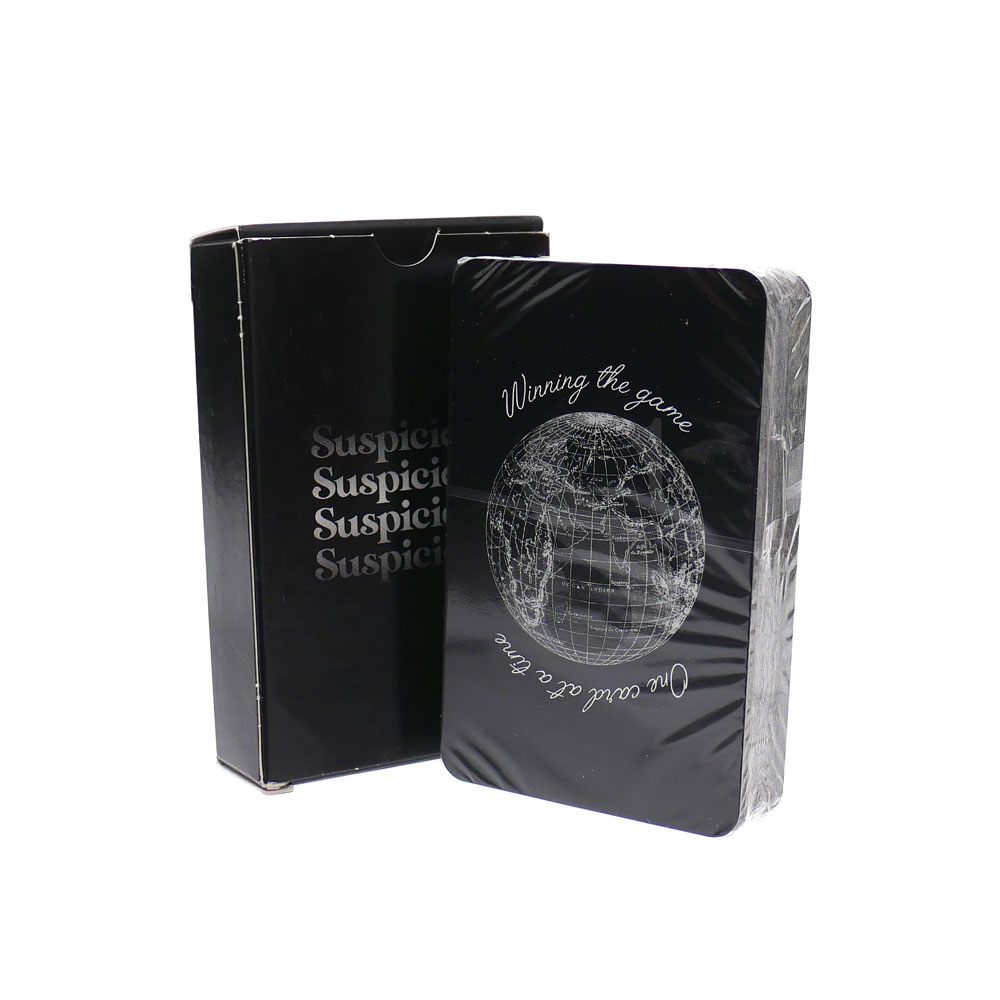 100％本物保証 新品 サスピシアス アントワープ SuspiciouS Antwerp The Voyager Playing Cards プレイング カード トランプ BLACK ブラック 黒 ユニセックス