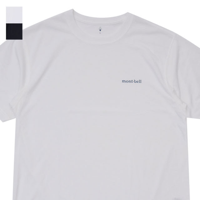 100％本物保証 新品 モンベル mont-bell WICKRON T ONE POINT LOGO ウイックロン Tシャツ メンズ 1114110 アウトドア 登山 キャンプ