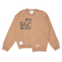 期間限定 店長気まぐれセール 新品 ダブルタップス WTAPS RAGS CREW NECK スウェット BEIGE ベージュ メンズ 211ATDT-CSM27 (W)TAPS