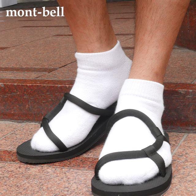 新品 モンベル mont-bell Sock-On Sandals ソックオンサンダル BLACK ブラック 黒 メンズ レディース 1129476 ETK024