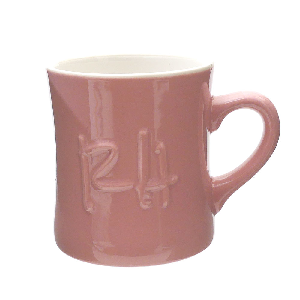 楽天FRESH STORE100％本物保証 新品 ロンハーマン Ron Herman Emboss Logo Mug マグカップ PINK ピンク メンズ レディース