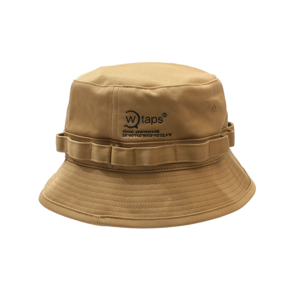 楽天FRESH STORE100％本物保証 新品 ダブルタップス WTAPS JUNGLE 02 HAT ジャングルハット BEIGE ベージュ メンズ 212HCDT-HT16 （W）TAPS