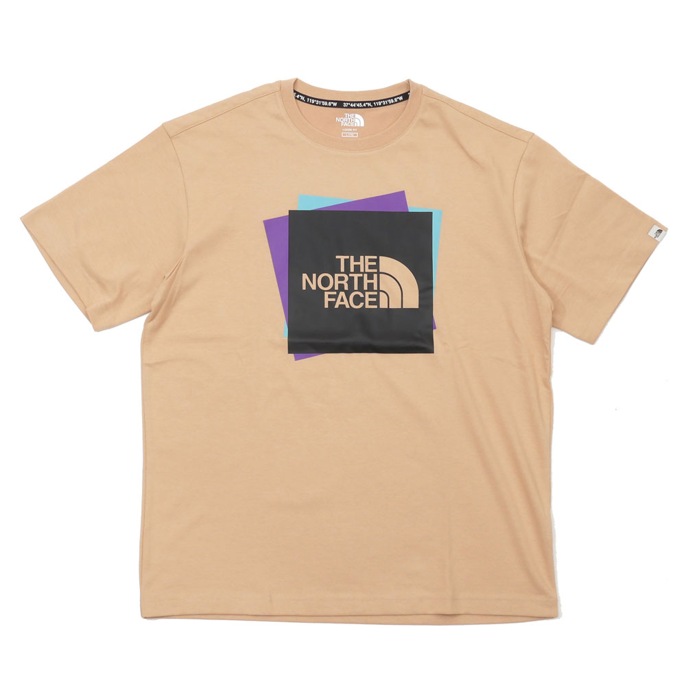 100％本物保証 新品 ザ・ノースフェイス ホワイトレーベル THE NORTH FACE WHITE LABEL MOVING BOX TEE Tシャツ G.BEIGE ベージュ メンズ レディース