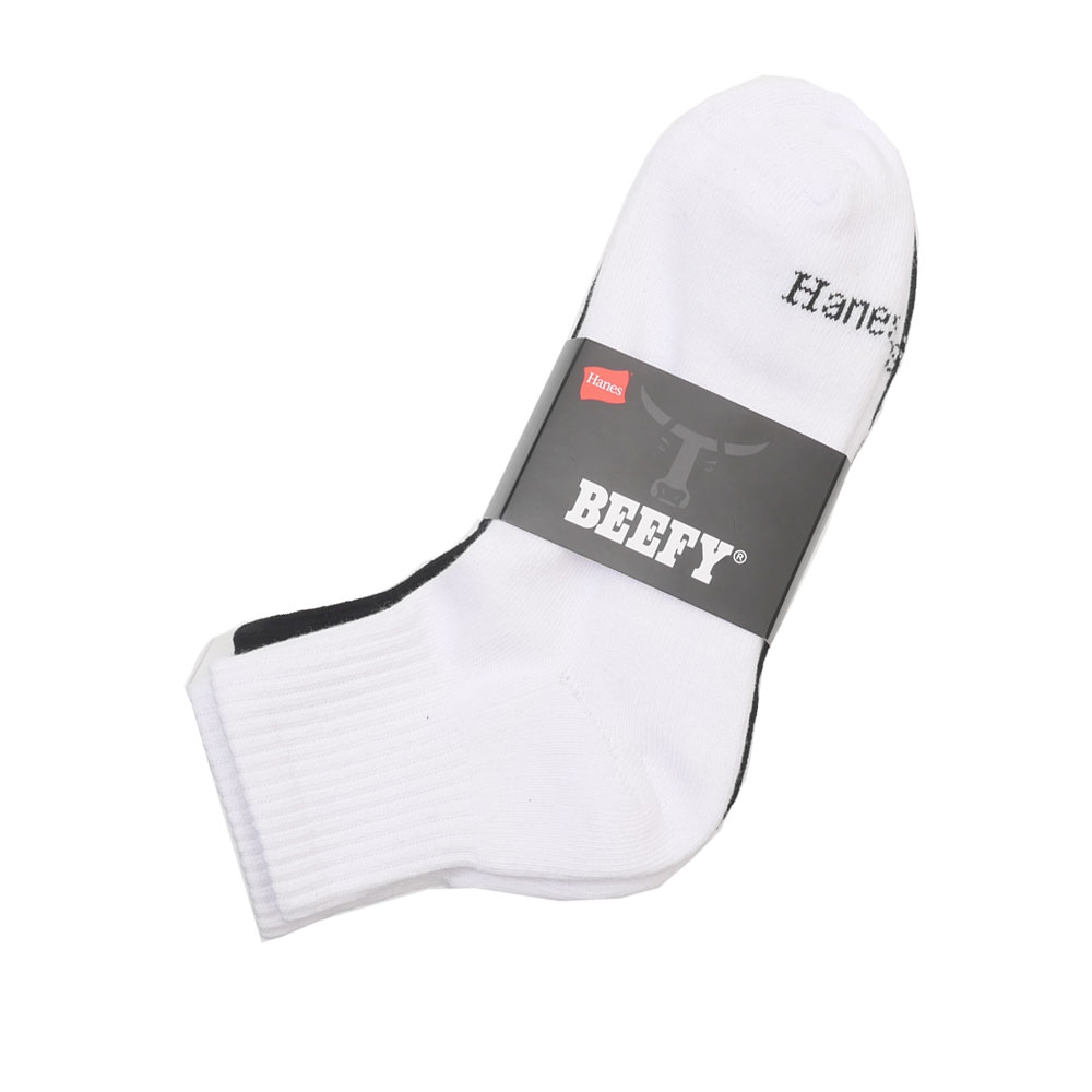 新品 ロンハーマン RHC Ron Herman x ヘインズ Hanes Quarter Length Socks 靴下 ソックス 2足セット WHITE&BLACK メンズ レディース 新作