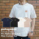 100{ۏ Vi p^SjA Patagonia M's Alpine Icon ROC Pilot Cotton Tee ApC ACR ROC pCbg TVc 37400 Y fB[X AEghA Lv V