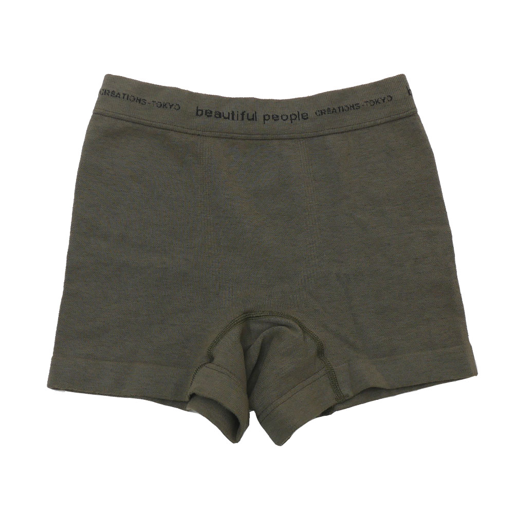 100％本物保証 新品 ビューティフルピープル beautiful people x ワコール メン WACOAL MEN PANTS HOLIC BOXER PANTS ボクサーパンツ olive メンズ レディース 新作