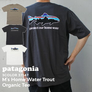 新品 パタゴニア Patagonia M's Home Water Trout Organic Tee メンズ ホーム ウォーター トラウト オーガニック Tシャツ 37547 メンズ レディース アウトドア キャンプ 新作