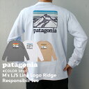 100{ۏ Vi p^SjA Patagonia M's L/S Line Logo Ridge Responsibili Tee C S bW X|Vr TVc 38517 Y fB[X AEghA Lv V