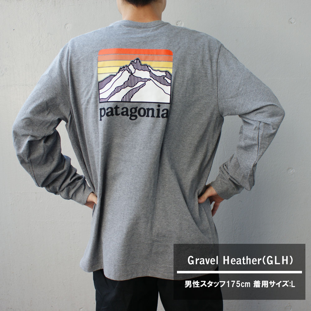 新品 パタゴニア Patagonia M's L/S Line Logo Ridge Responsibili Tee ライン ロゴ リッジ レスポンシビリ 長袖Tシャツ 38517 メンズ レディース アウトドア キャンプ 新作