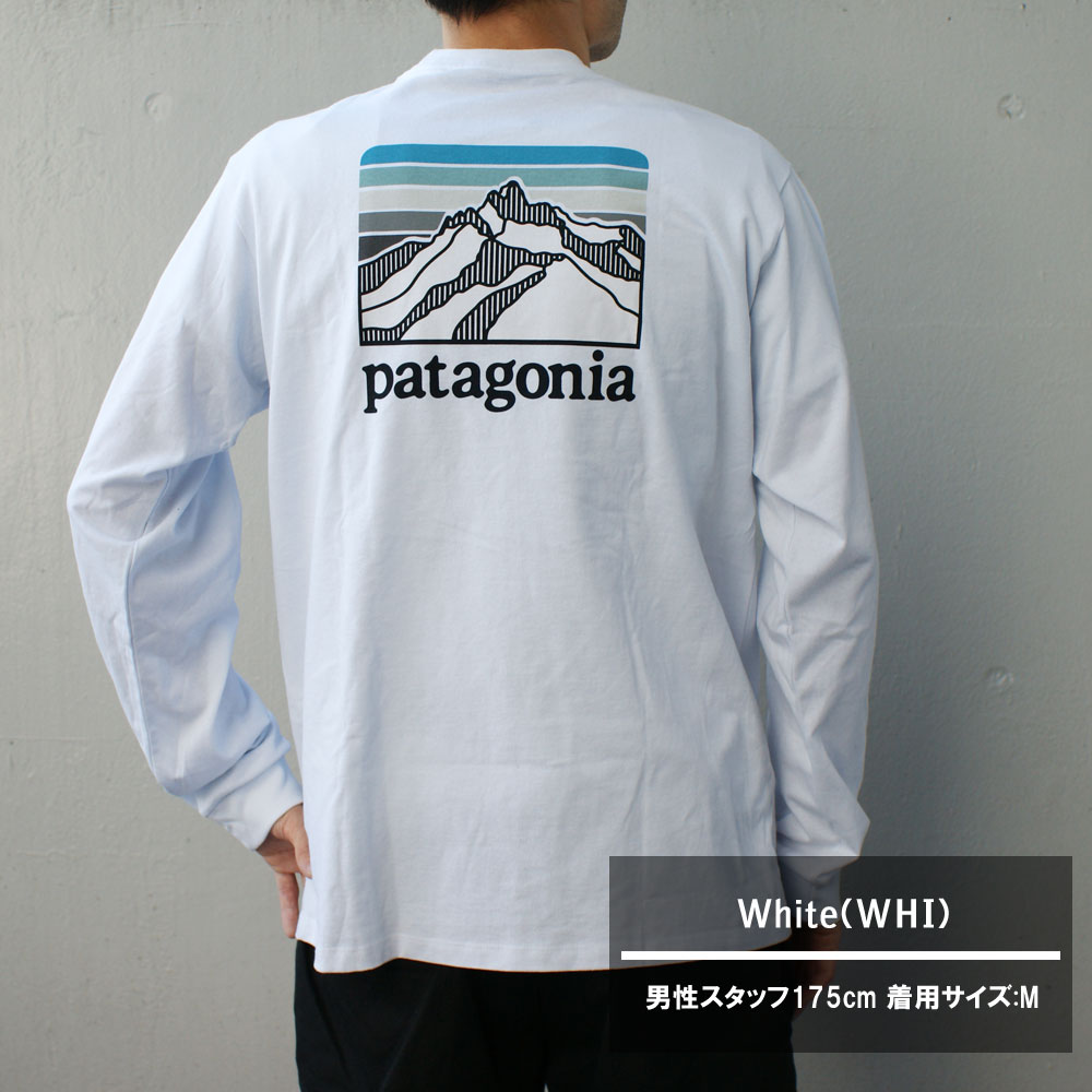 新品 パタゴニア Patagonia M's L/S Line Logo Ridge Responsibili Tee ライン ロゴ リッジ レスポンシビリ 長袖Tシャツ 38517 メンズ レディース アウトドア キャンプ 新作