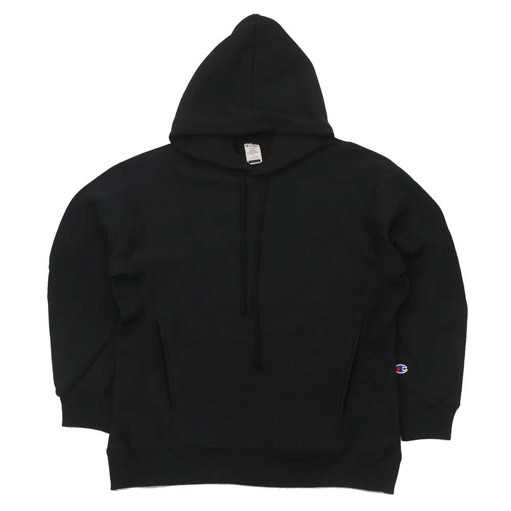 期間限定 店長気まぐれセール 新品 エヌハリウッド N.HOOLYWOOD x チャンピオン Champion HODDED SWEATSHIRT パーカー BLACK ブラック 黒 メンズ 新作