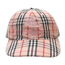 100{ۏ Vi Vv[ SUPREME x o[o[ BURBERRY Denim 6-Panel Lbv PINK sN Y V