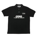 100％本物保証 新品 シーディージー CDG コムデギャルソン COMME des GARCONS POLO SHIRT ポロシャツ BLACK ブラック 黒 メンズ