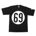 100{ۏ Vi e_[C TENDERLOIN TEE 69 TVc BLACK ubN  Y