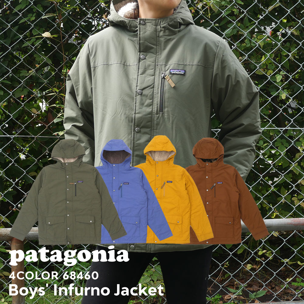 楽天FRESH STORE100％本物保証 新品 パタゴニア Patagonia Boys' Infurno Jacket ボーイズ インファーノ ジャケット 68460 レディース アウトドア キャンプ