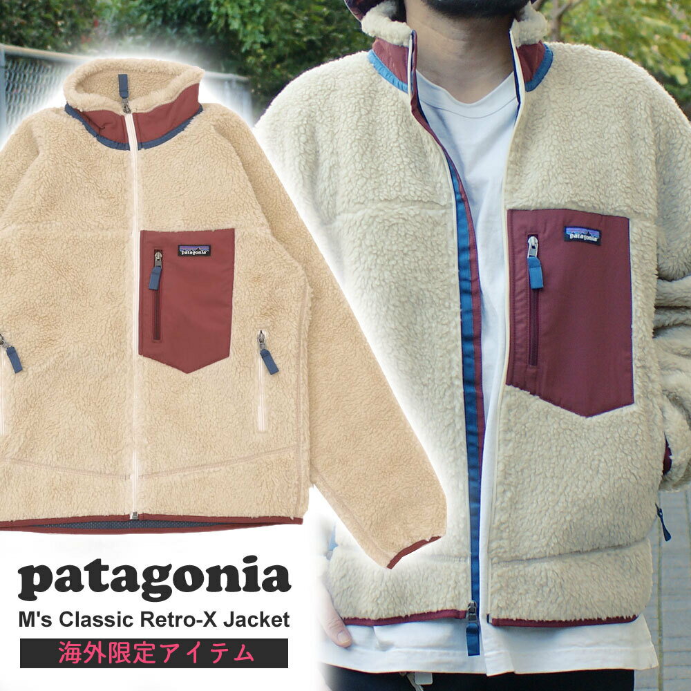 100{ۏ Vi p^SjA Patagonia CO M's Classic Retro-X Jacket NVbN gX WPbg t[X pC J[fBK DNSQ 23056 Y fB[X V AEghA Lv