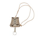 100{ۏ Vi G_[XL[} Hender Scheme Python Key Neck Holder pC\ L[lbN z_[ NVFbg NATURAL PYTHON i` Y fB[X V