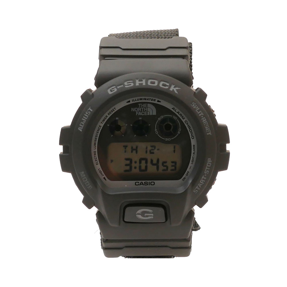カシオ ビジネス腕時計 レディース 100％本物保証 新古品 シュプリーム SUPREME x ザ ノースフェイス THE NORTH FACE x カシオ CASIO G-SHOCK DW-6900 Gショック 腕時計 BLACK ブラック 黒 メンズ レディース 新作