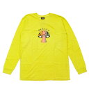 100{ۏ Vi Xe[V[ STUSSY Shroom Pig Dyed L/S Tee eB[ TVc LIME C CG[ Y