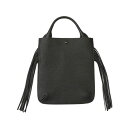 100{ۏ Vi G_[XL[} Hender Scheme fringe mini bag tW ~j obO BLACK ubN  Y fB[X V