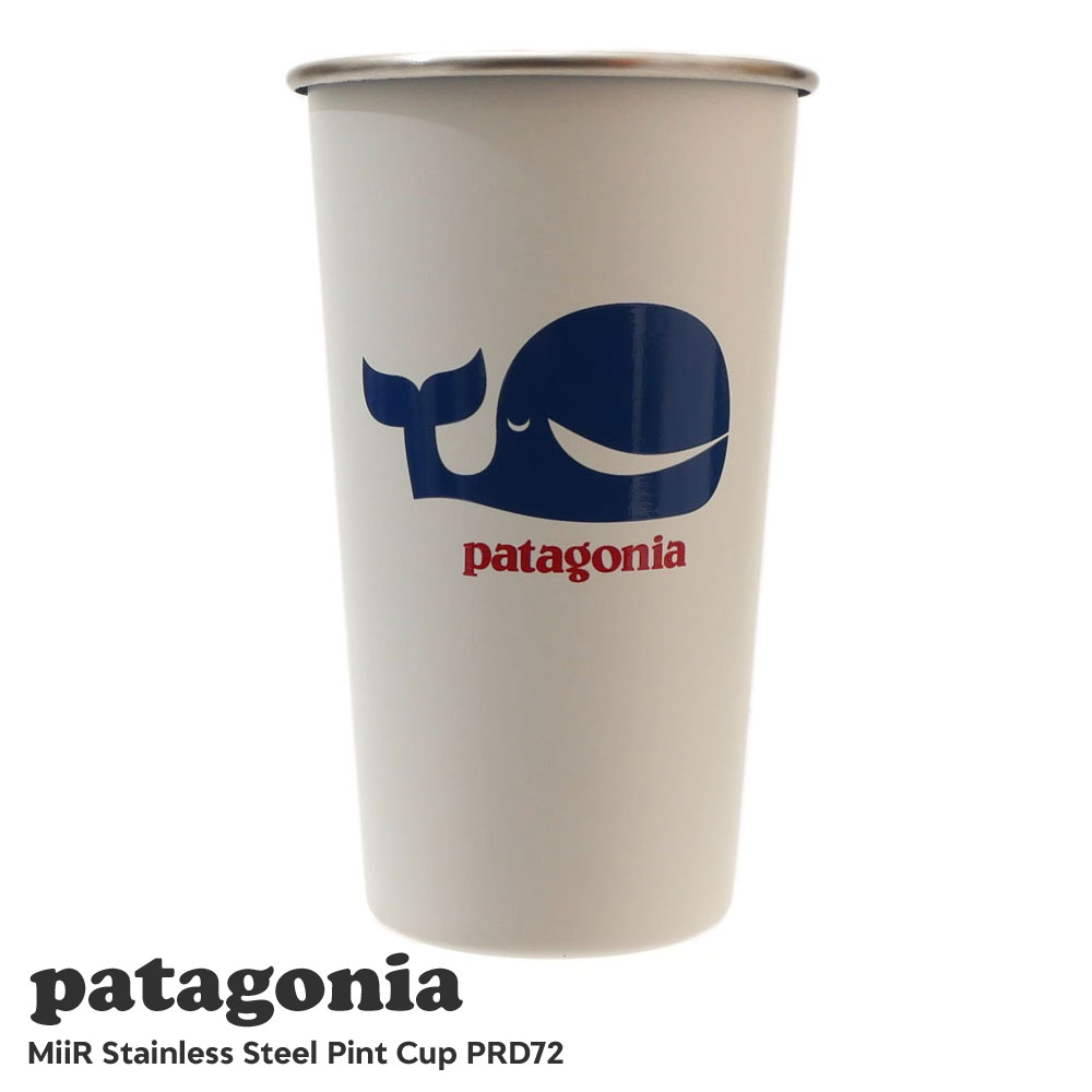 楽天FRESH STORE100％本物保証 新品 パタゴニア Patagonia ミアー MiiR Stainless Steel Pint Cup ステンレススチール ショーティ パイント カップ クジラ WHITE ホワイト 白 PRD72 メンズ レディース アウトドア キャンプ