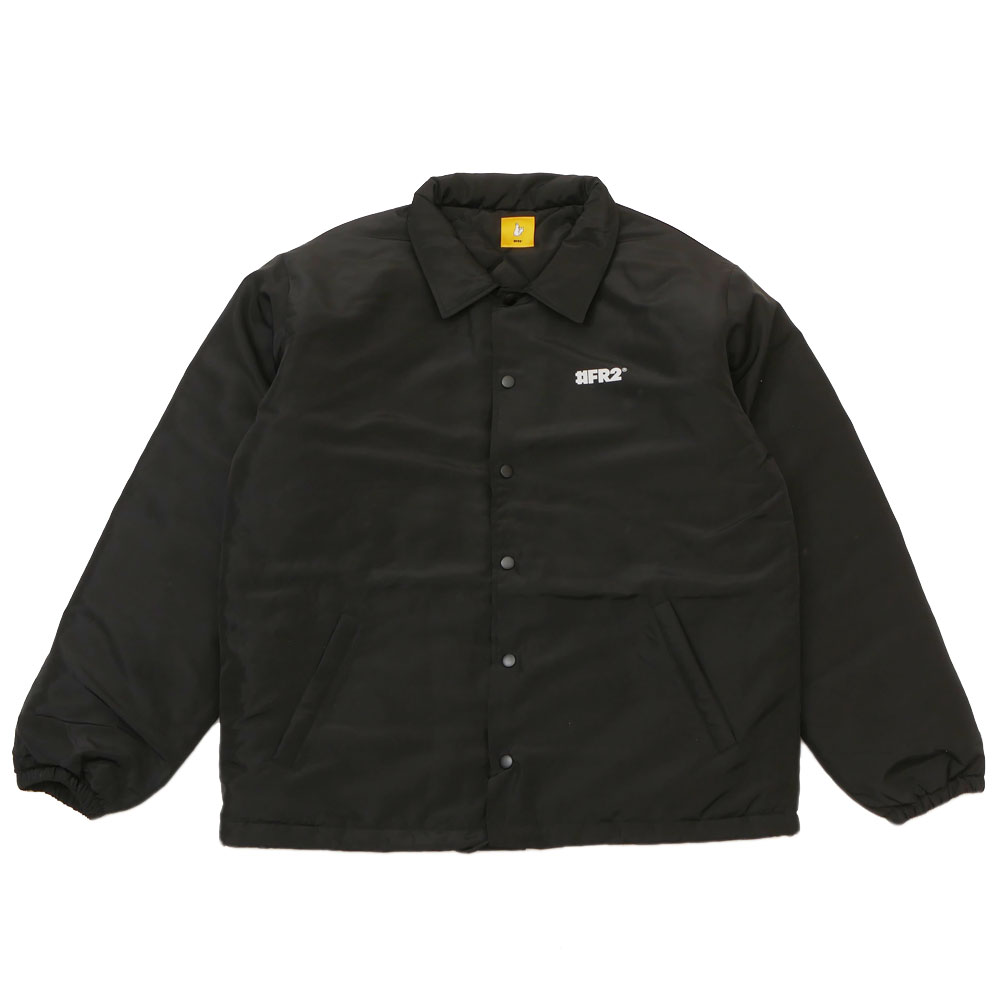 100％本物保証 新品 エフアールツー #FR2 Coach Jacket コーチジャケット BLACK ブラック 黒 メンズ 新作