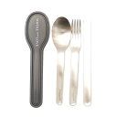 100{ۏ Vi n[} Ron Herman CAFE Whole Lotta Love Cutlery Set Jg[ 3_Zbg Xv[ tH[N iCt H GRAY O[ DF Y fB[X V