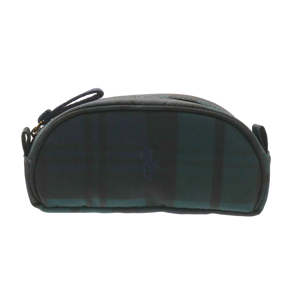 ペンケース レディース（売れ筋ランキング） 100％本物保証 新品 ポロ ラルフローレン POLO RALPH LAUREN Pen Case ペンケース GREEN グリーン メンズ レディース