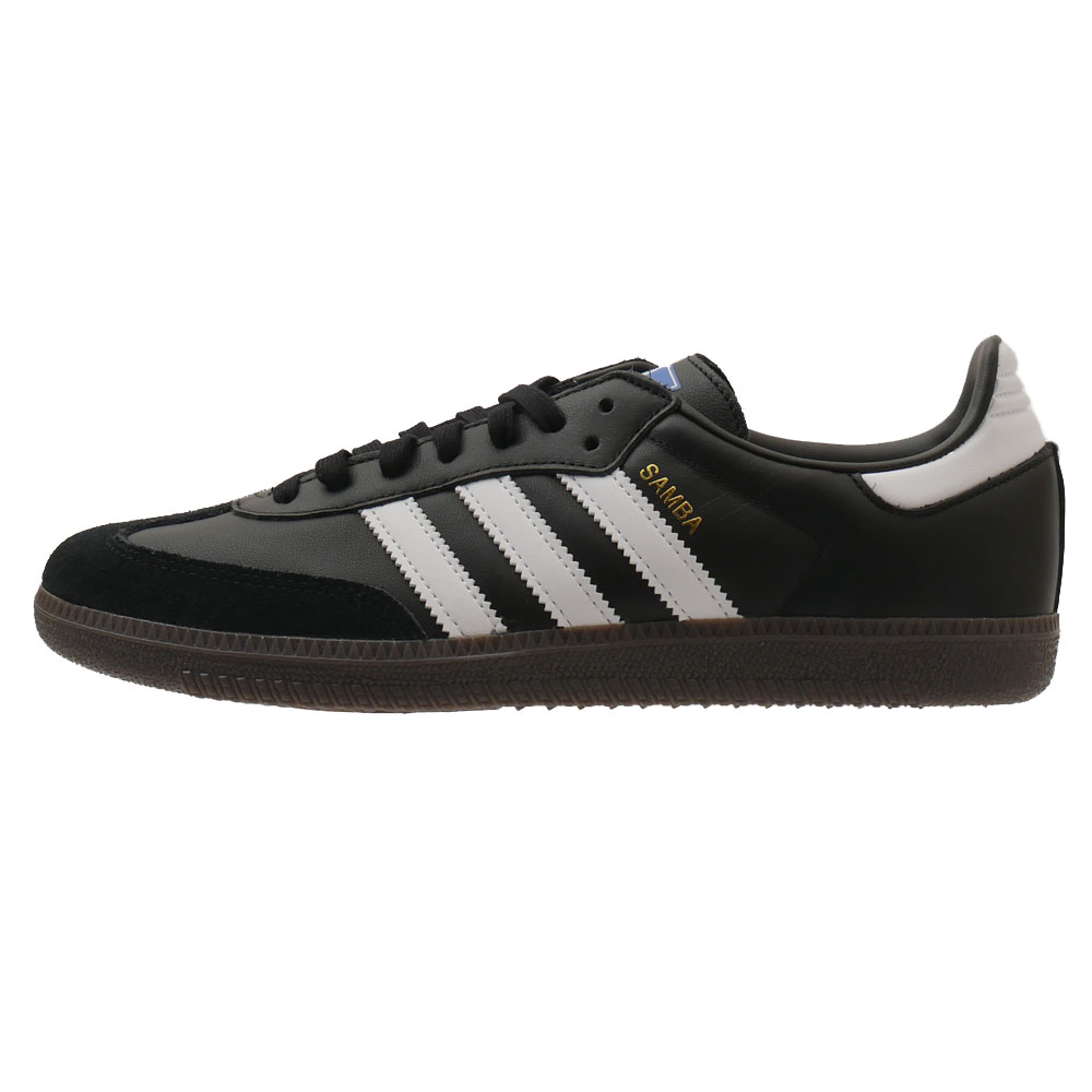 100％本物保証 新品 アディダス adidas SAMBA OG サンバ スニーカー BLACK/WHITE/GUM5 ブラック 黒 B75807 メンズ 新作