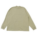 100{ۏ Vi GbZVY ESSENTIALS COTTON L/S T-SHIRT TVc SMOKE Y V tBAIuSbh FEAR OF GOD FOG