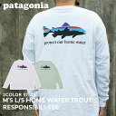 100{ۏ Vi p^SjA Patagonia M's L/S Home Water Trout Responsibili Tee Y OX[u z[ EH[^[ gEg X|Vr TVc 37574 Y fB[X