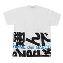 100{ۏ Vi RfM\ COMME des GARCONS I TEE TVc WHITE zCg  Y fB[X V