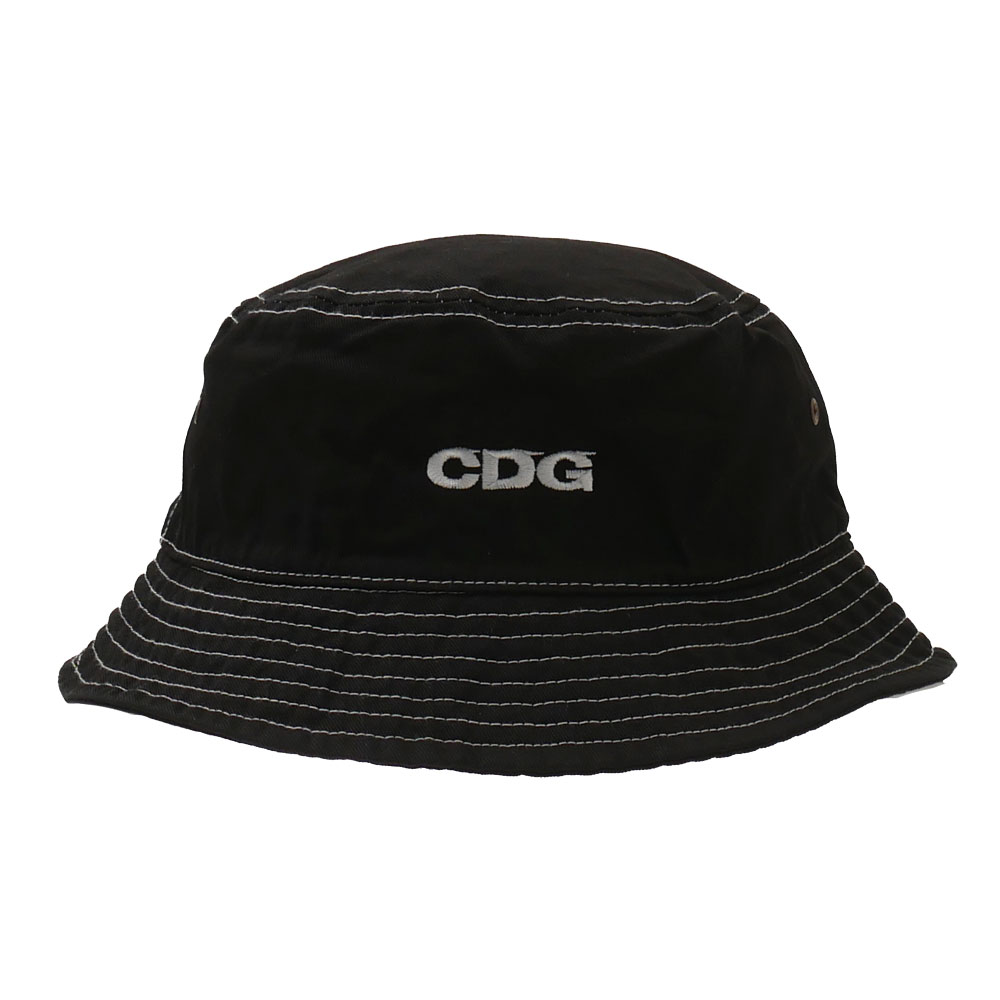 100%本物保証 新品 シーディージー CDG コムデギャルソン COMME des GARCONS GARMENT DYED HAT ハット BLACK ブラック 黒 メンズ 新作