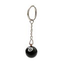 ステューシー 服 メンズ 100％本物保証 新品 ステューシー STUSSY 8 BALL KEYCHAIN キーチェーン キーホルダー BLACK ブラック 黒 メンズ レディース 新作