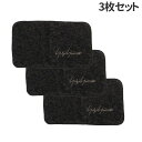 100{ۏ Vi EW}g ] Yohji Yamamoto MAISON  Hand Towel (Set of 3 Pieces) nh^I nJ` 3Zbg ^I BLACK ubN  Y fB[X