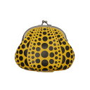 100％本物保証 新品 YAYOI KUSAMA ヤヨイ クサマ 草間彌生 がま口 小 パンプキン 財布 ウォレット YELLOW イエロー 黄色 メンズ レディース 新作