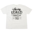 100{ۏ Vi Xe[V[ STUSSY SUMMER LB TEE TVc WHITE zCg Y V