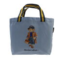 ラルフローレン 100％本物保証 新品 ポロ ラルフローレン POLO RALPH LAUREN Shopping Tote トートバッグ SAX サックス メンズ レディース