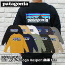 100{ۏ Vi p^SjA Patagonia M's L/S P-6 Logo Responsibili Tee OX[u P-6S X|Vr TVc 38518 AEghA Lv R C T[t