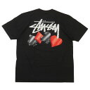 100{ۏ Vi Xe[V[ STUSSY SUITS TEE TVc BLACK ubN Y V