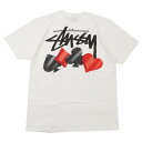 100{ۏ Vi Xe[V[ STUSSY SUITS TEE TVc WHITE zCg Y V