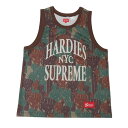 100{ۏ Vi Vv[ SUPREME Hardies Camo Basketball Jersey ^Ngbv oXP^N Y Xg[g XP[g XP[^[