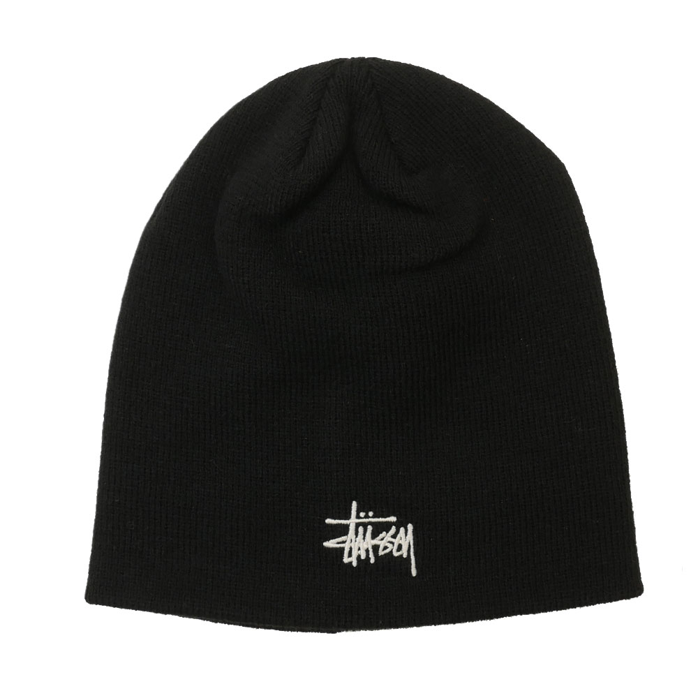 楽天FRESH STORE100％本物保証 新品 ステューシー STUSSY BASIC SKULLCAP BEANIE ビーニー ニットキャップ メンズ 新作 スケート ストリート エイトボール ストックロゴ ストゥーシー スチューシー ヘッドウェア