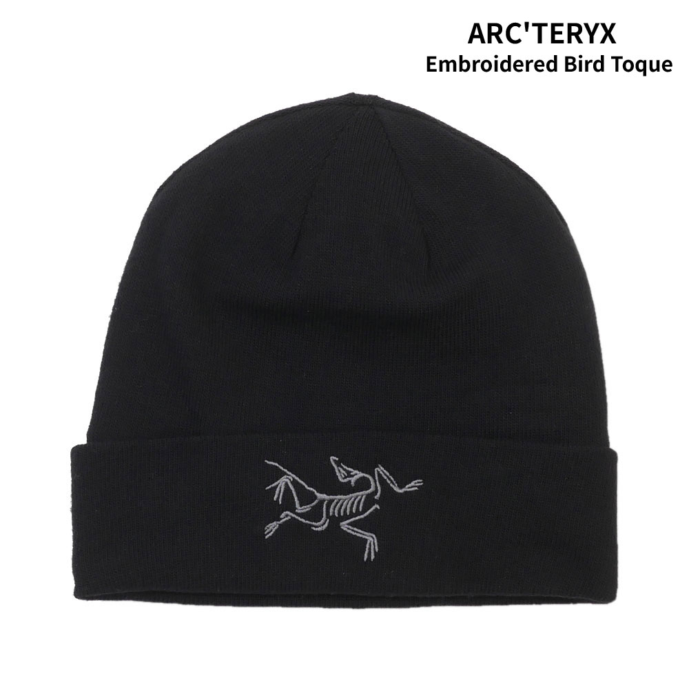 アークテリクス アウトドアウェア メンズ 100％本物保証 新品 アークテリクス ARC'TERYX Embroidered Bird Toque エンブロイダード バード トーク ビーニー X000007562 アウトドア キャンプ クライミング 登山 通勤 ビジネス ヘッドウェア