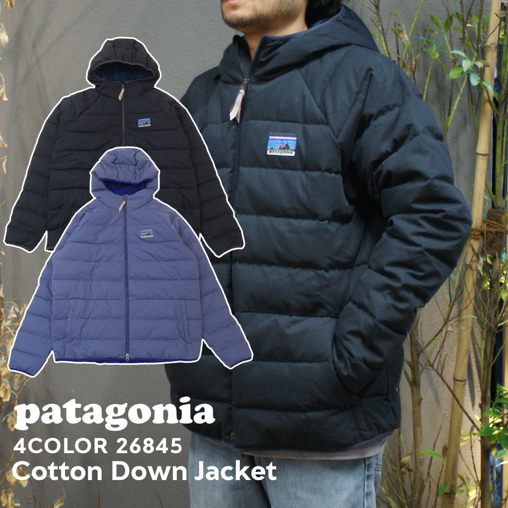 パタゴニア ダウンジャケット メンズ 100％本物保証 新品 パタゴニア Patagonia COTTON DOWN JKT コットン ダウン ジャケット 26845 メンズ レディース アウトドア キャンプ サーフ 海 山 新作 OUTER