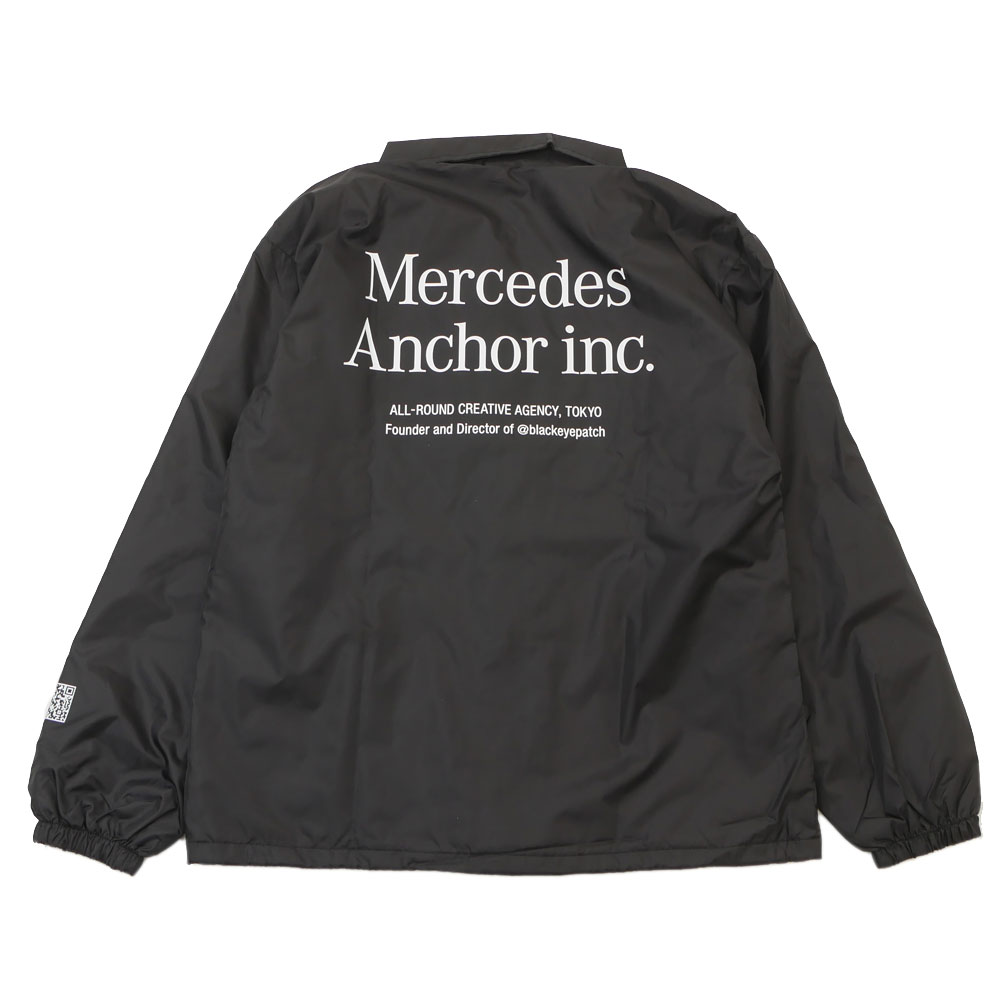 100{ۏ Vi ZfX AJ[CN MERCEDES ANCHOR INC. Coach Jacket R[`WPbg Y V BlackEyePatch ubNACpb` OUTER