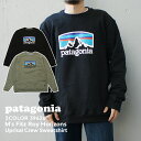 パタゴニア 100％本物保証 新品 パタゴニア Patagonia M's Fitz Roy Horizons Uprisal Crew Sweatshirt フィッツロイ ホライゾンズ アップライザル クルー スウェットシャツ 39626 メンズ レディース 新作 SWT/HOODY