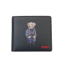 100{ۏ Vi | t[ POLO RALPH LAUREN Polo Bear Print Folded Wallet xA ܂z EHbg Y fB[X ObY