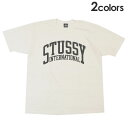 ステューシー 100％本物保証 新品 ステューシー STUSSY INTERNATIONAL PIG DYED TEE Tシャツ メンズ 新作 スケート ストリート エイトボール ストックロゴ ストゥーシー スチューシー 半袖Tシャツ